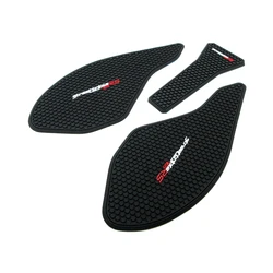 Motorcycle Fuel Tank Pads Protector Decals Gas Knee Grip Traction Pad Side Stickers For Daytona 675 R For Street Triple 765 R RS