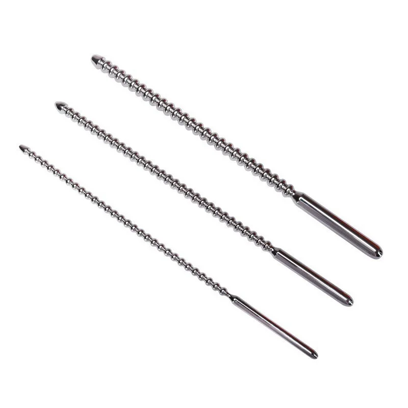 Sex toys for men - Penile urethral plug, Horse eye expander, Insert rod, Silicone metal long urethral plug, SM