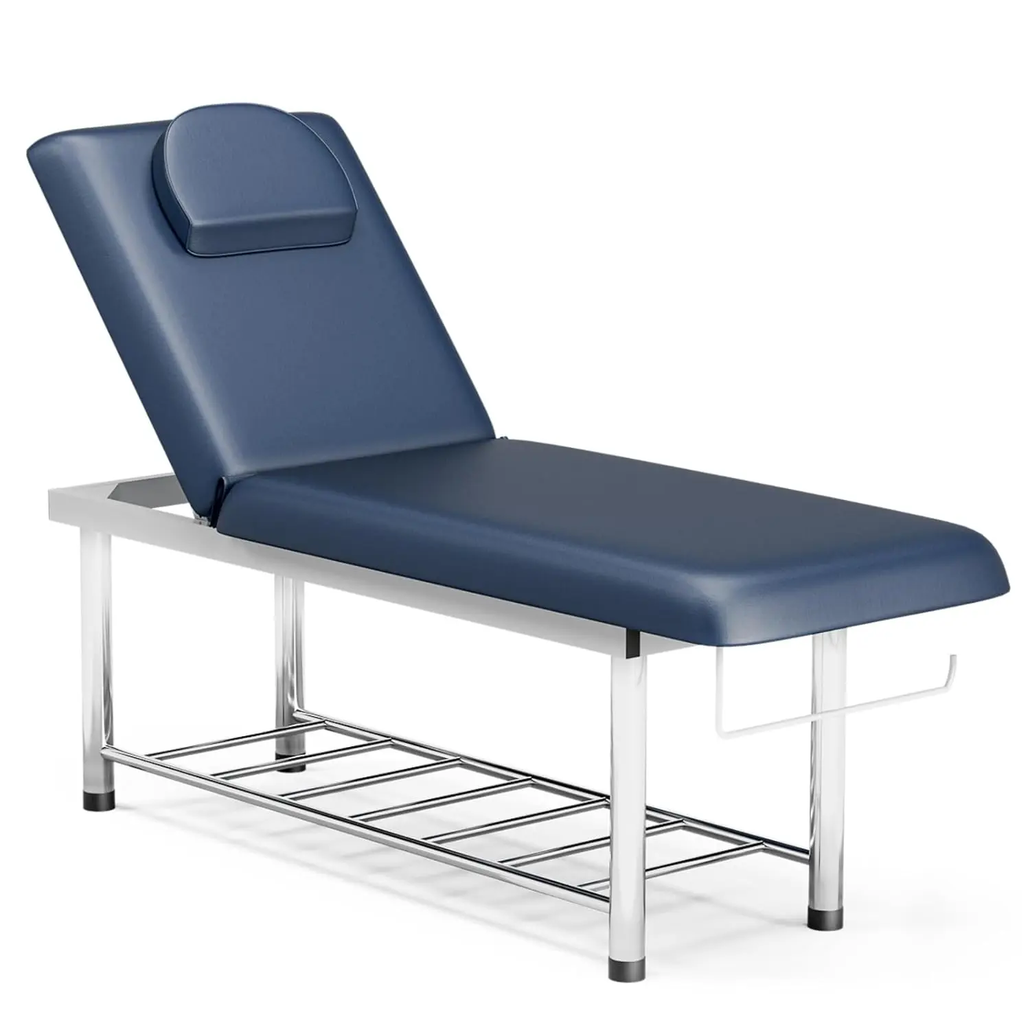 

Professional Stationary Massage Table, 550lbs Heavy Duty Wide Exam Bed for Treatment, Backrest Adjustable, Customized