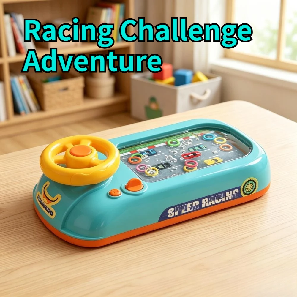 racing-challenge-adventure-game-console-racing-brain-training-simulation-driving-desktop-steering-wheel-toy-birthday-gift