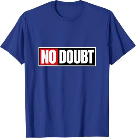 No Doubt Shirt für Teenager Lustige Meme-Shirts mit Teen-Slang T-Shirt Y2k Buchstaben Bedruckt Personalisierter Spruch Aufdruck Niedliches Teenager-Jungen-Shirt – Detail 5