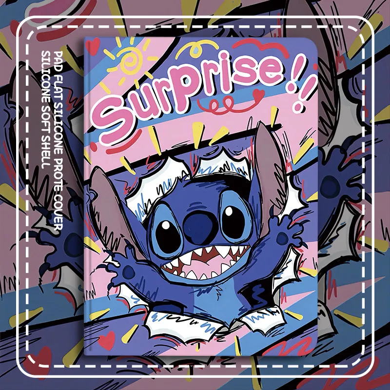 

Чехол Stitch для iPad 8, 9, 10, 10.2 дюйма, Pro 4, 5, 6, 12.9 дюйма, M4, 13 дюйма, защитный чехол для iPad Air 4, 5, 10.9 дюйма, M2, M3, A16, 11 дюймов, чехол для планшета