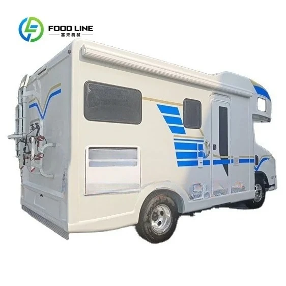 Custom Luxury 17ft RV Travel Trailers Camper Trailer Manufacturers China 5 Passengers 4x4 Off-Road Caravan Mobile Camping Home