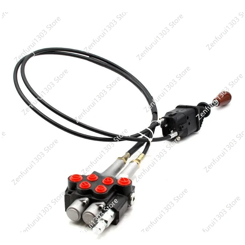 2 Section  Hydraulic Directional Control Valve 200 Lpm for Loader Lift Bucket