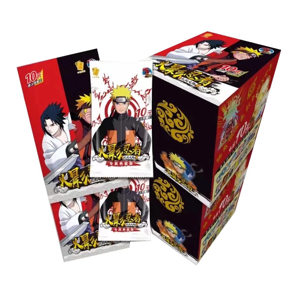 Wholesale Bargain Price Little Dino Naruto Card Complete Series Booster Box Rare Complete Peripheral Collection Card Toy Gift