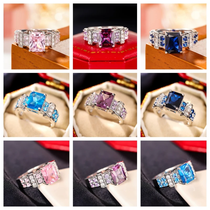 4-Color Square Blue… - image