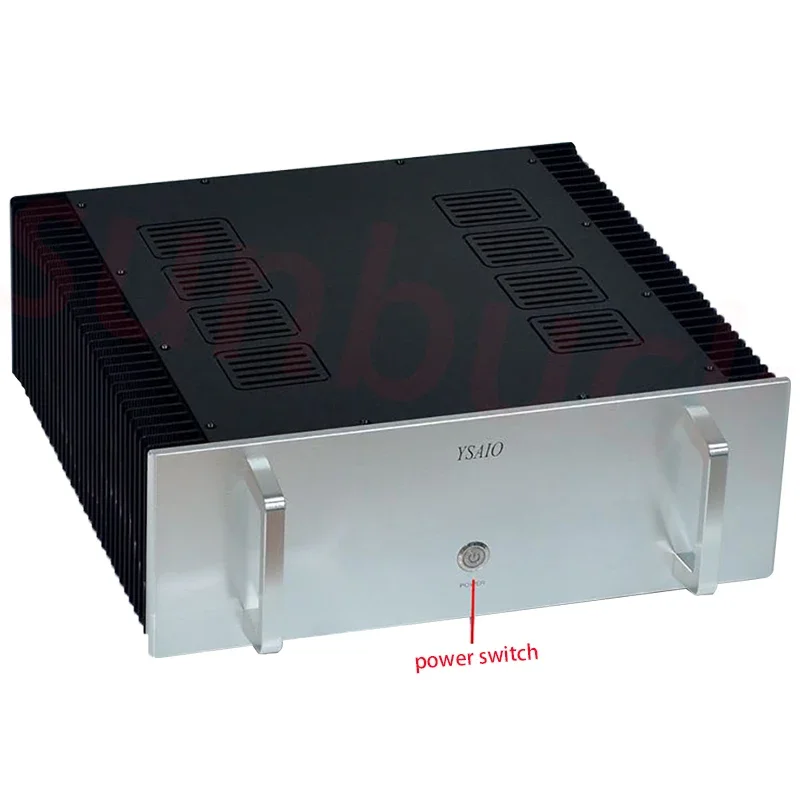 SUNBUCK A800 2.0 600W Ingresso bilanciato Tubo con guarnizione in oro Classe A ad alta potenza e Classe AB Amplificatore di potenza posteriore HiFi Audio