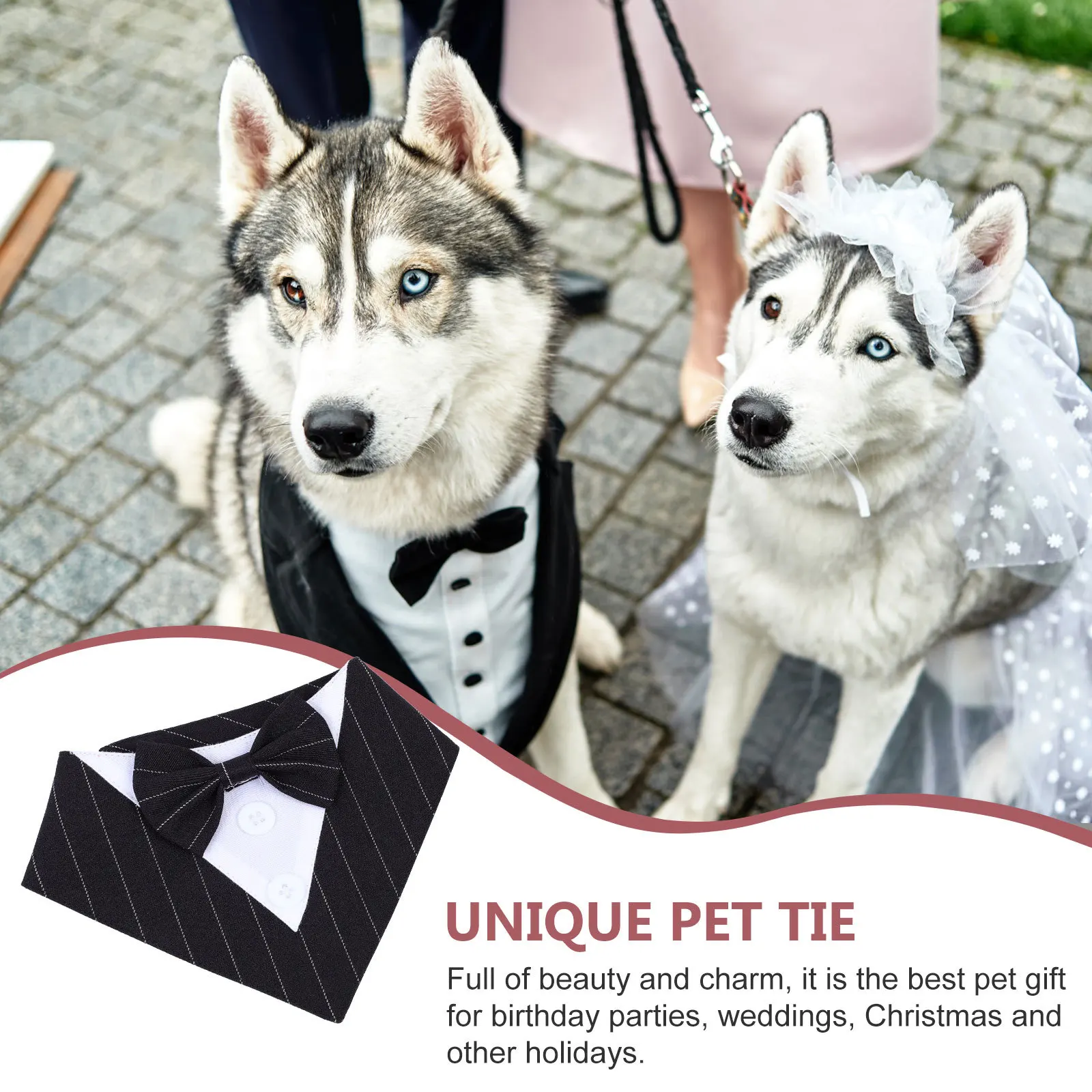 

Pet Decorative Dog Collar Bandana Triangle Scarf for Daily Wear Photos Parties Stylish Pet Neck Decoration Bandana Dog Collars