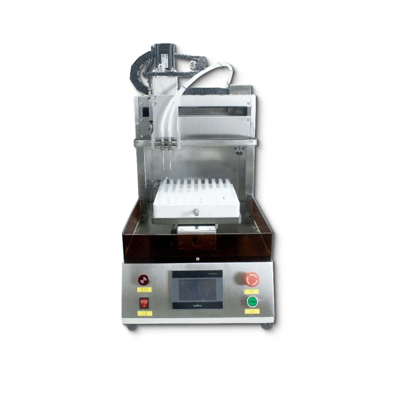 Automatic  2 Heads Perfume Tester Liquid Essential Oil Filling Machine with Ceramic Pump for Cosmetic Liquid Cream Filler