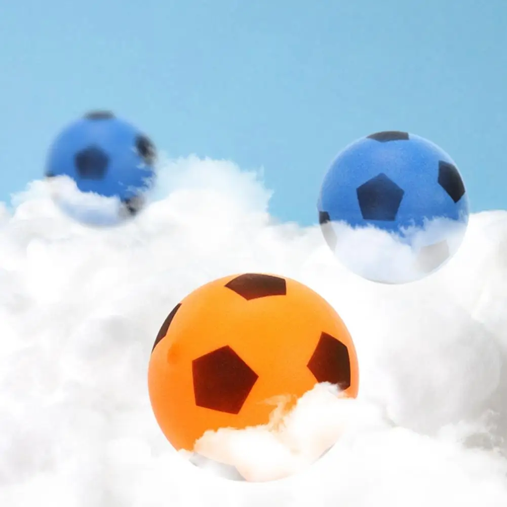 Attrezzatura sportiva sicura per bambini Silent Football Indoor Training Ball Soft Elastic Soccer Gear for Children Long-lasting for Youth