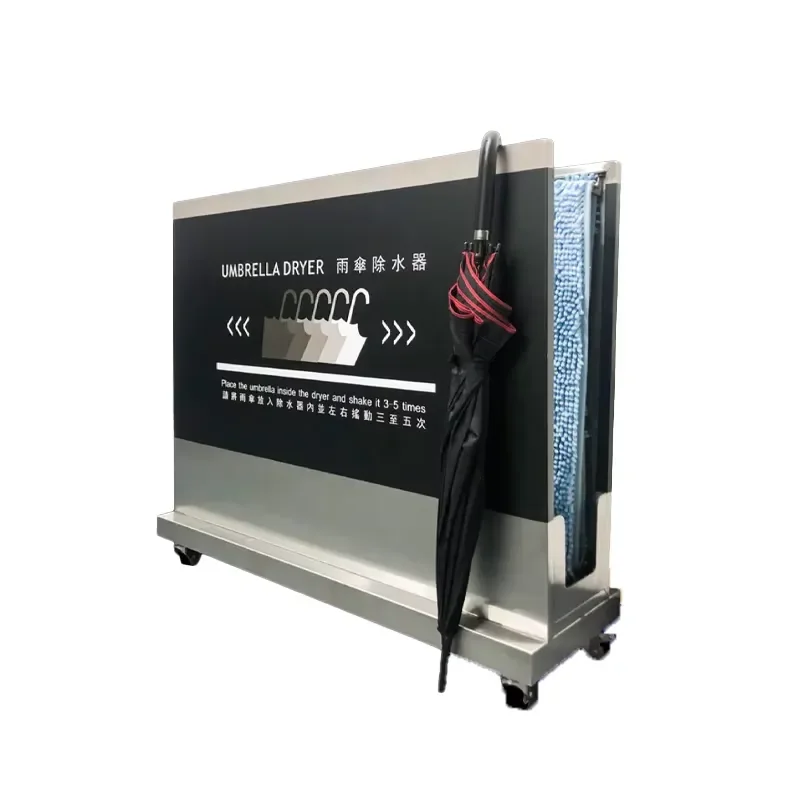 Commercial Umbrella Dryer High Performance Eco Friendly Easy Use Stand for Business Office Hotel Lobby Heavy Duty Metal Frame