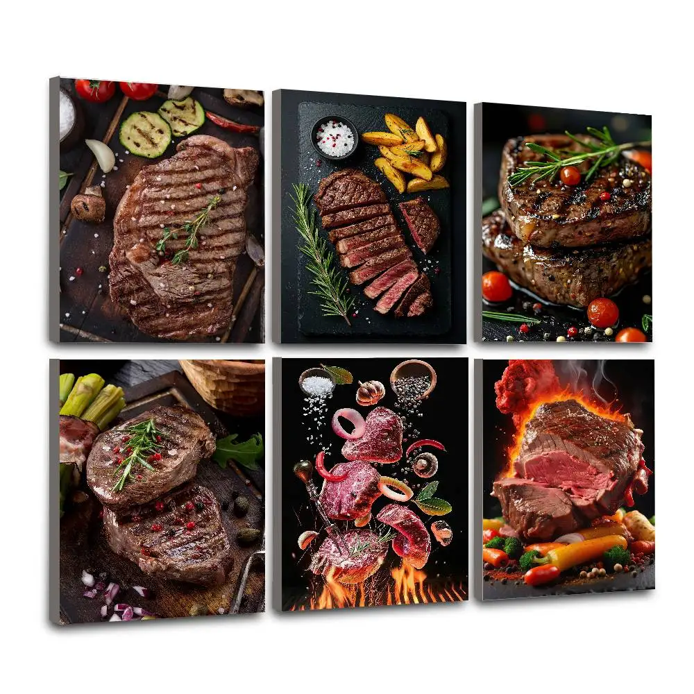 Steak Wall Art lassic Cover Canvas Painting Print Poster For Living Room Wall Art Home Decor Pictures Gift