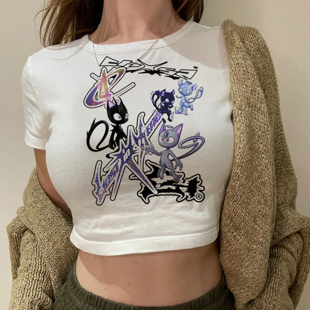 Chase Atlantic crop top cropped coquette summer corset 2000s Streetwear teens top