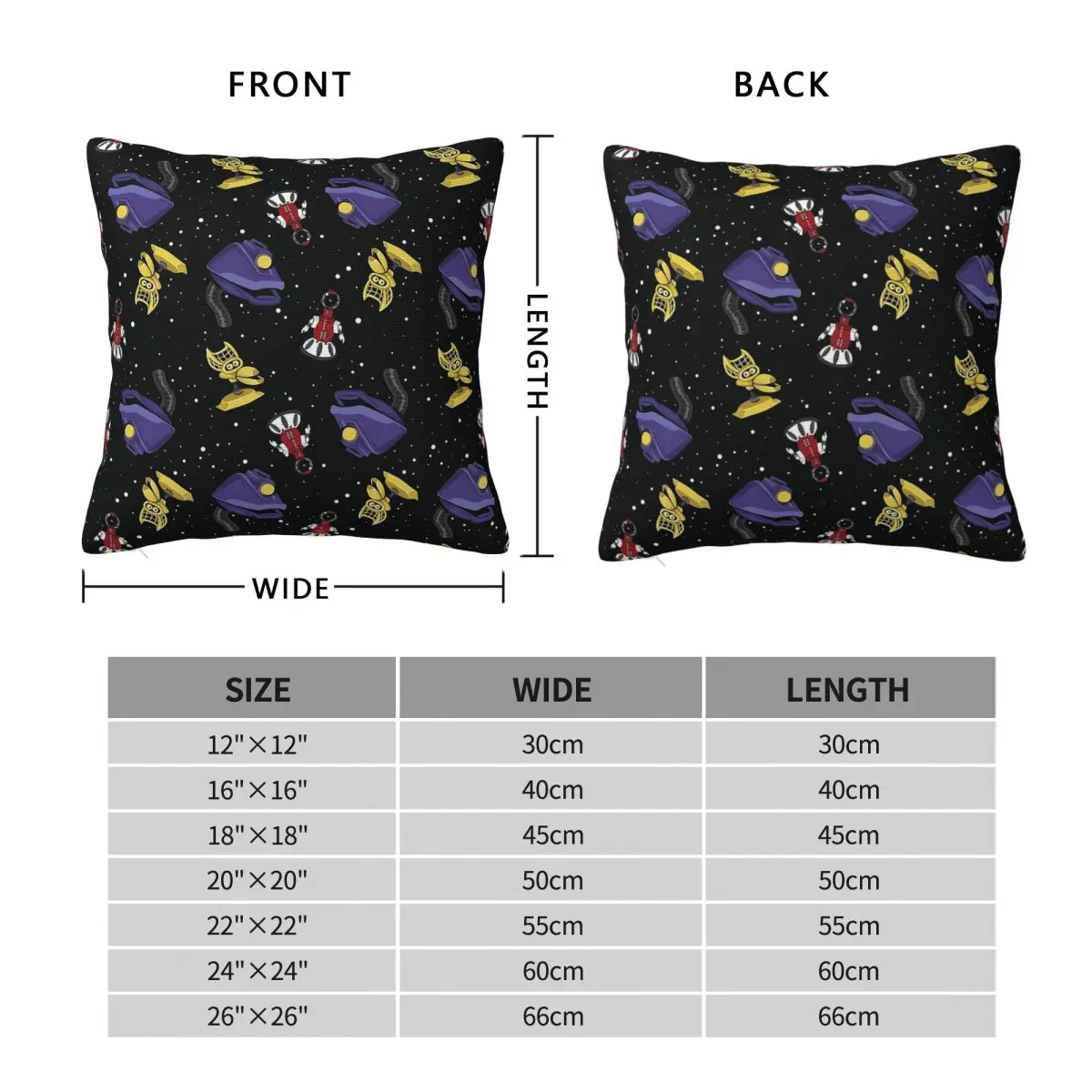 MST3K Robot Roll Call! Pillowcase Polyester Linen Velvet Pattern Zip Decor Throw Pillow Case Sofa Cushion Cover Wholesale