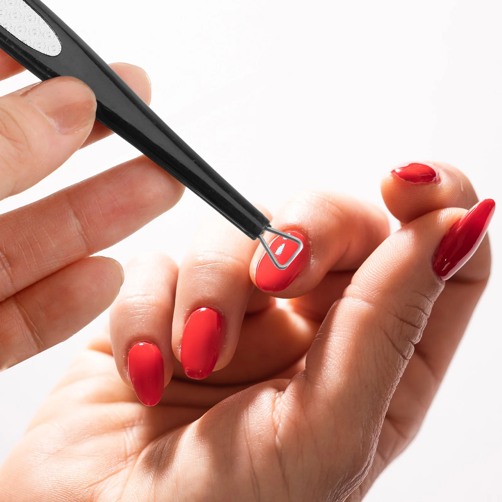 

Nail Cuticle Remover Stainless Steel Cuticle Pusher For Fingernail Toenail Gel Polish Removal Dead Skin Cleaner Manicure