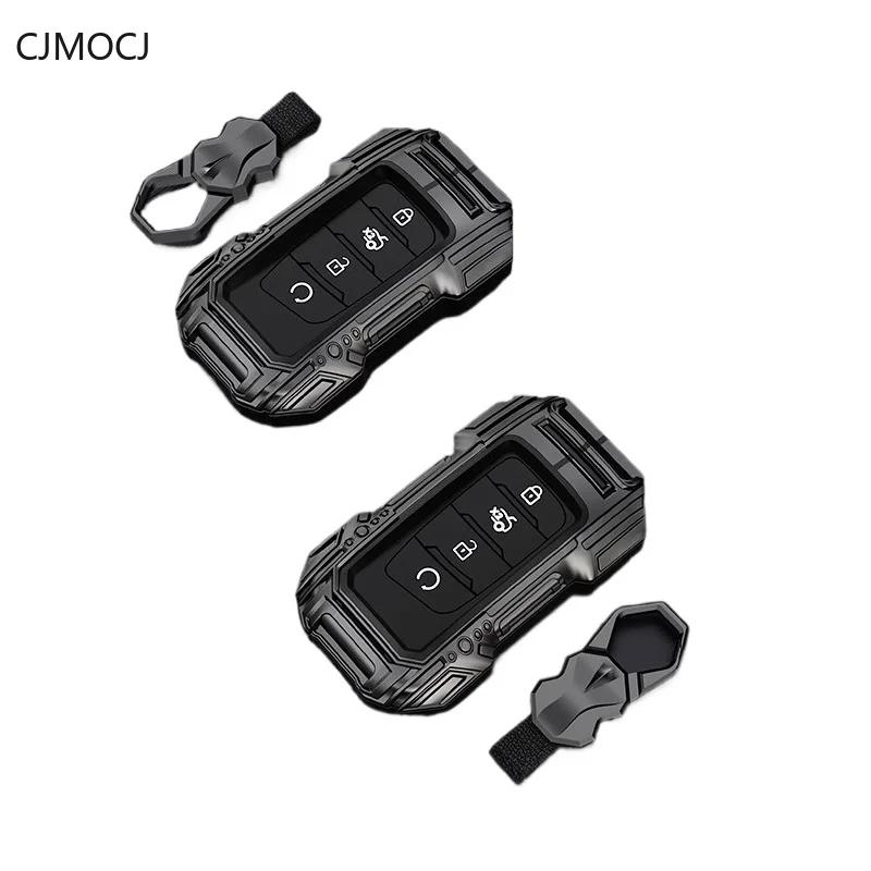 

Premium Zinc Alloy Key Cover for Changan CS35/CS85/CS75P/Yidong Plus/Yida/UNI-V/Oshan Z6/X5/X7 - Key Case Keybag Keychain