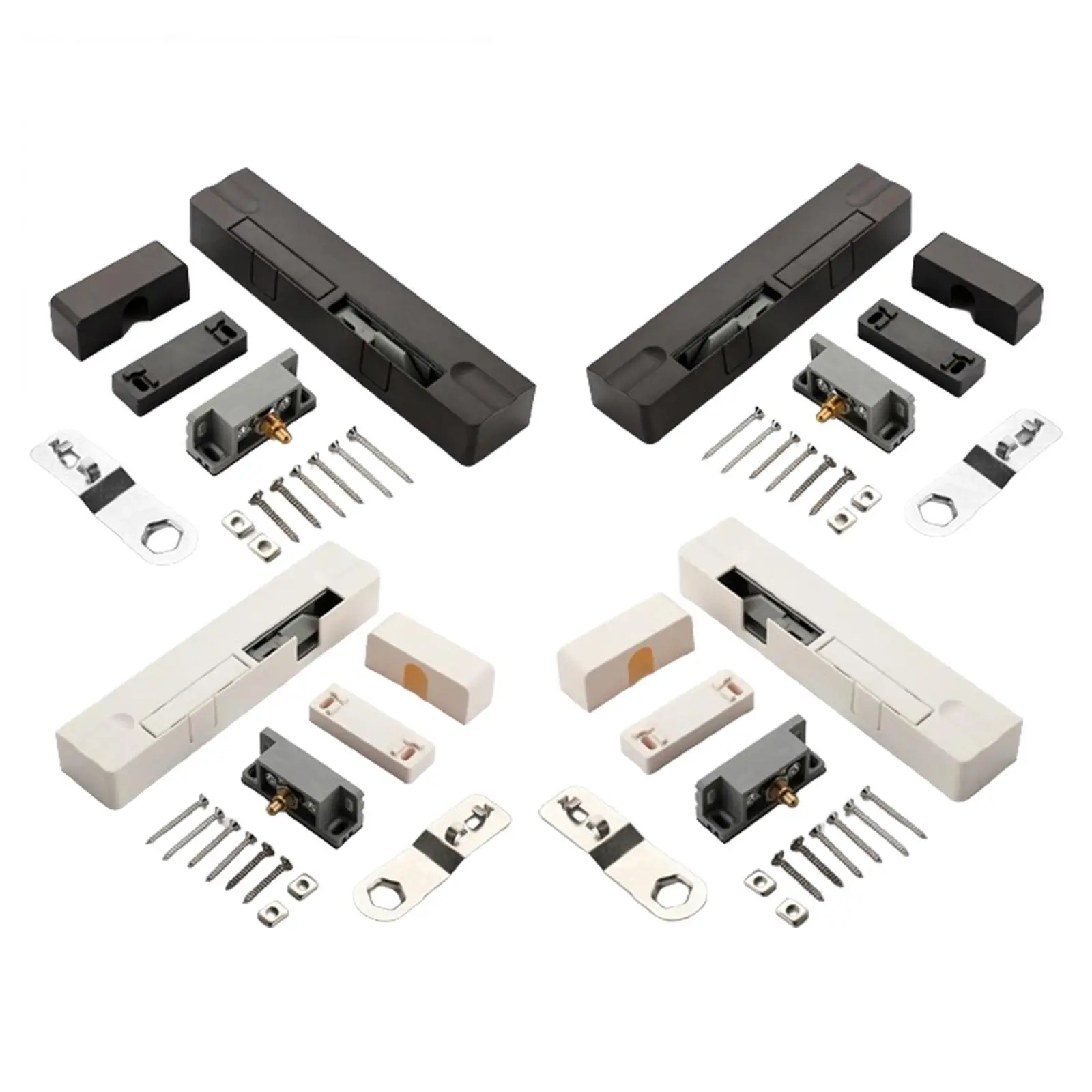 Silent Door Damper Automatic Closer Zinc Alloy Protects Door Locks for Room Entry