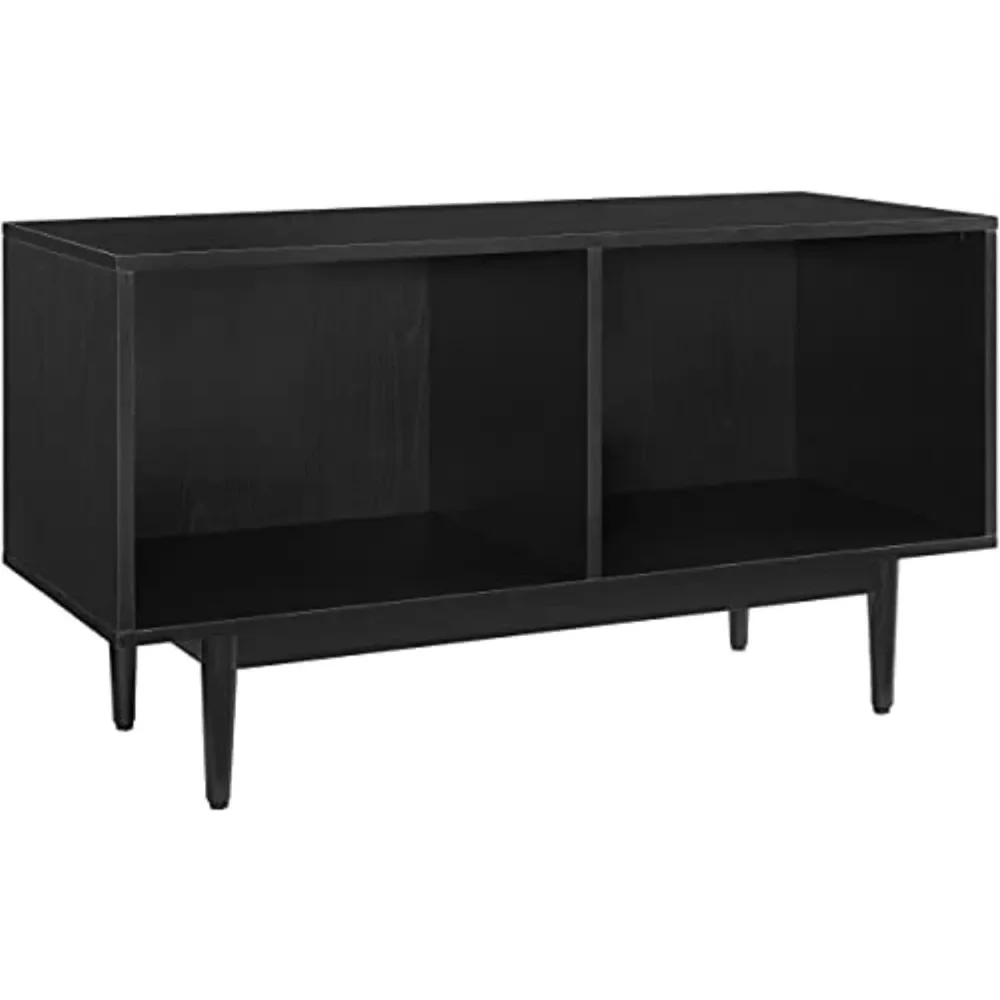 

Crosley Furniture Liam Mid-Century Record Storage Console Cabinet, Large, Black