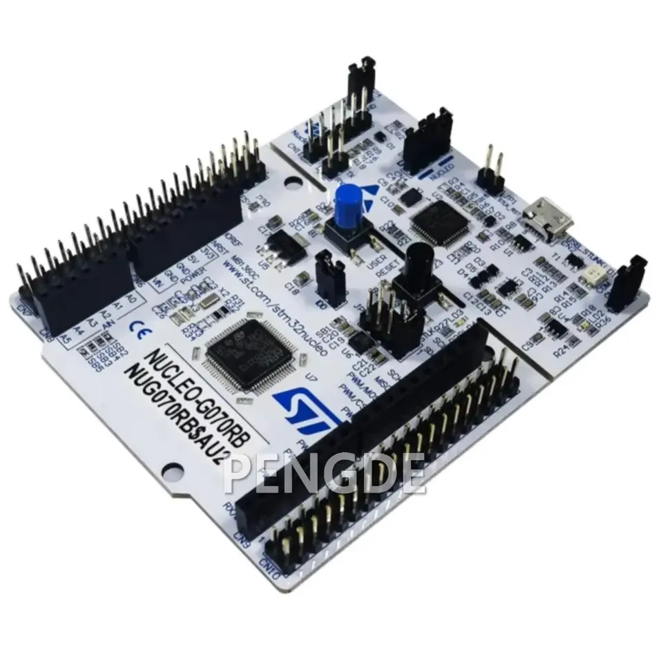 NUCLEO-G070RB STM32 Nucleo-64 development board with STM32G070RBT6 MCU supports Arduino and ST morpho connectivity