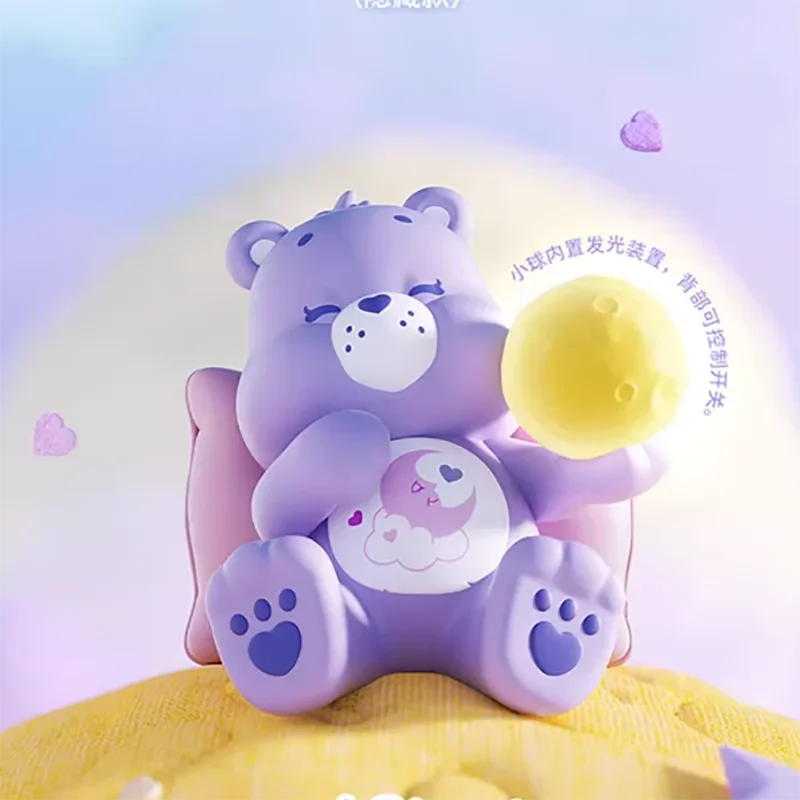 

MINISO Care Bears Healing Planet Series Blind Box Toys Kawaii Anime Action Figure Surprise Mystery Box Dolls Girls Gift