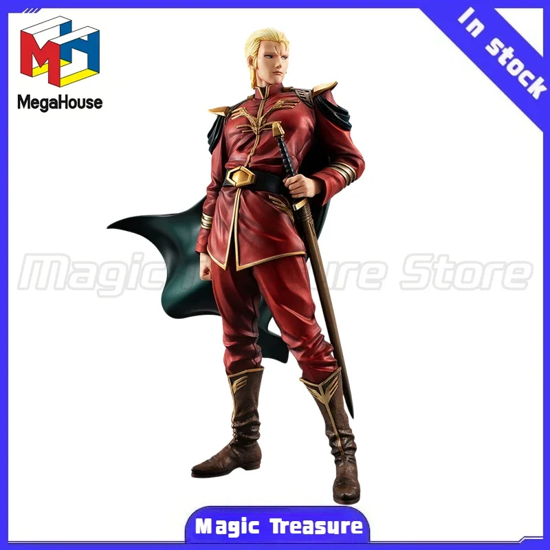 【MT】Original MegaHouse Gundam Guys Generation Kidou Senshi Gundam Gyakushuu No Char Char Aznable Figure Toy Model Collection