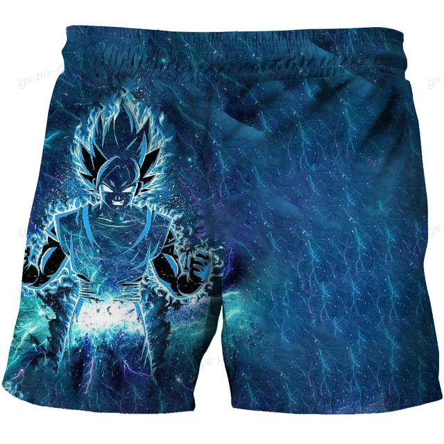 

Dragon Ball Children's Shorts Surfing Swimsuit 2025 Summer Quick-drying Shorts Children's Beach Boys Casual Shorts 4T-14T