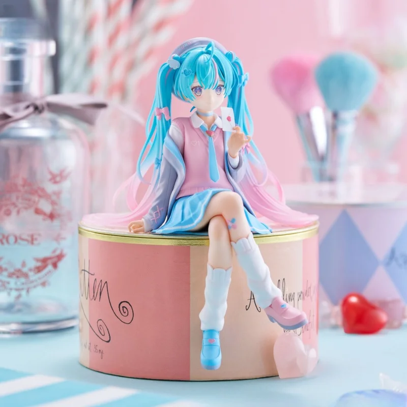 hatsune-ku-manteau-imbibe-d'amour-vocaloid-instantane-nrelusouhaits-2024-authentique-13cm