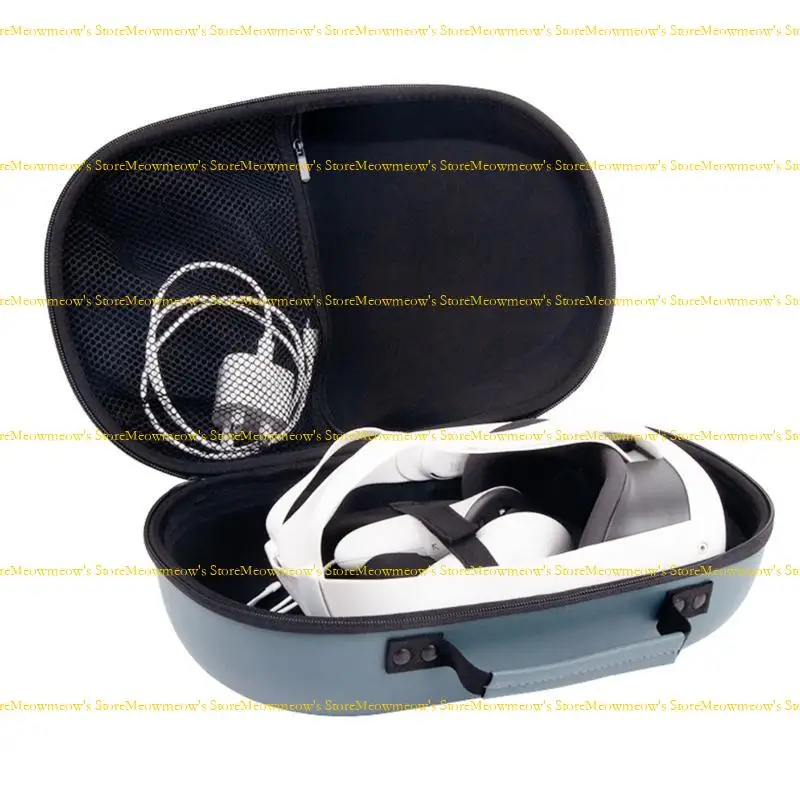 W91A Leichtes Reisetasche für Headsets Accessoires Stoßdämpfer Auskleidekasten