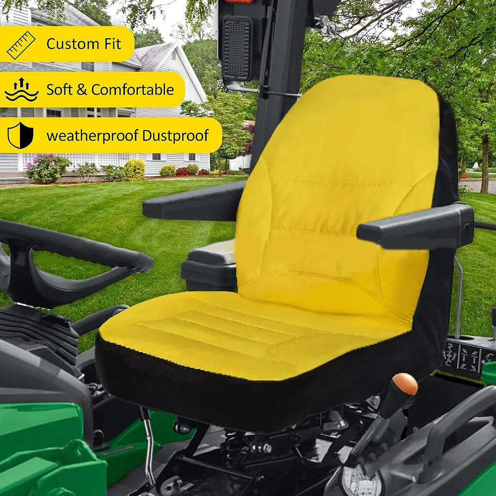 LP68694 Tractor Seat Cover Compatible with 1025R and 2025R  Made of 300D Oxford Fabric  Breathable and Comfortable