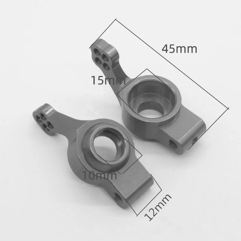 Piezas de mejora HSP para coche RC 4WD, accesorios para buje de dirección de aluminio, 02138, 02139, 02013, 02014, 02015, 102010, 102011