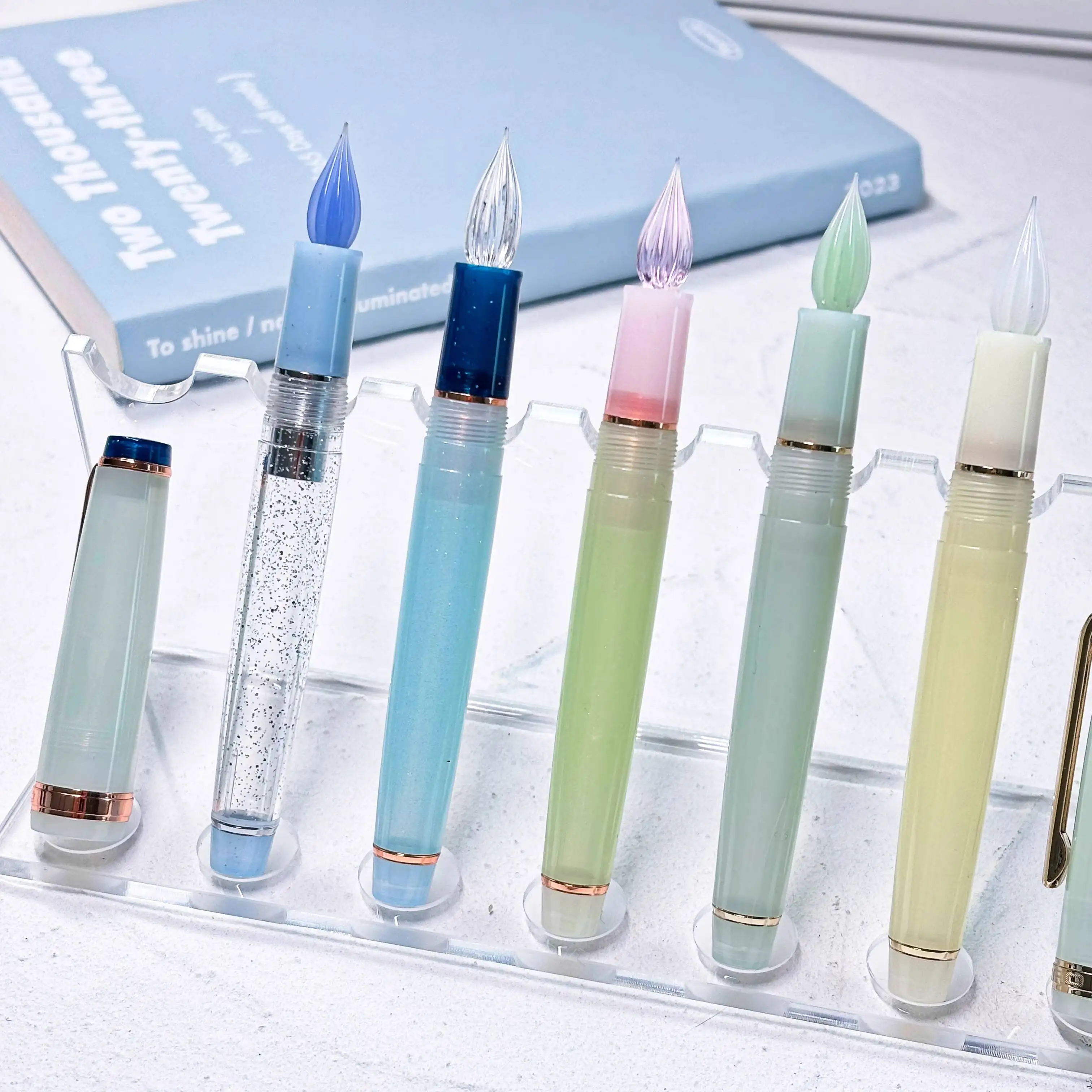 

Jinhao 82 Modified Vesion Different Color Glass Tip Dip Pen M Smoothly Wiring Pen