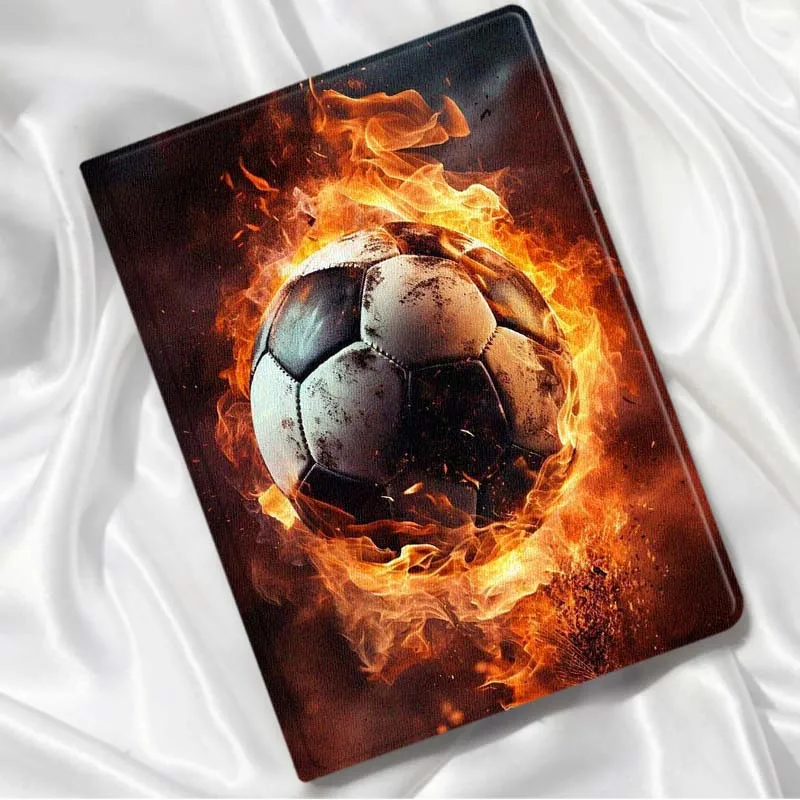 Artistic Football For Xiaomi Redmi Mi Pad 8 7 6 5 4 2 SE K 12.4 11.2 12.1 11 8.8 Pro Max Ultra Inch Tablet Case