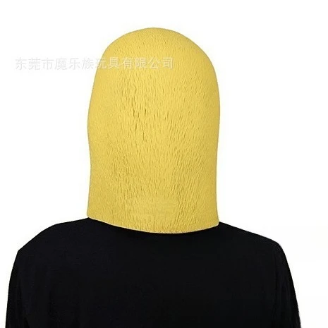 قناع البط اللاتكس قناع الرقص البطة الصفراء الصغيرة قناع الهالوين على شكل حيوان غطاء رأس الأوز دعائم تنكرية