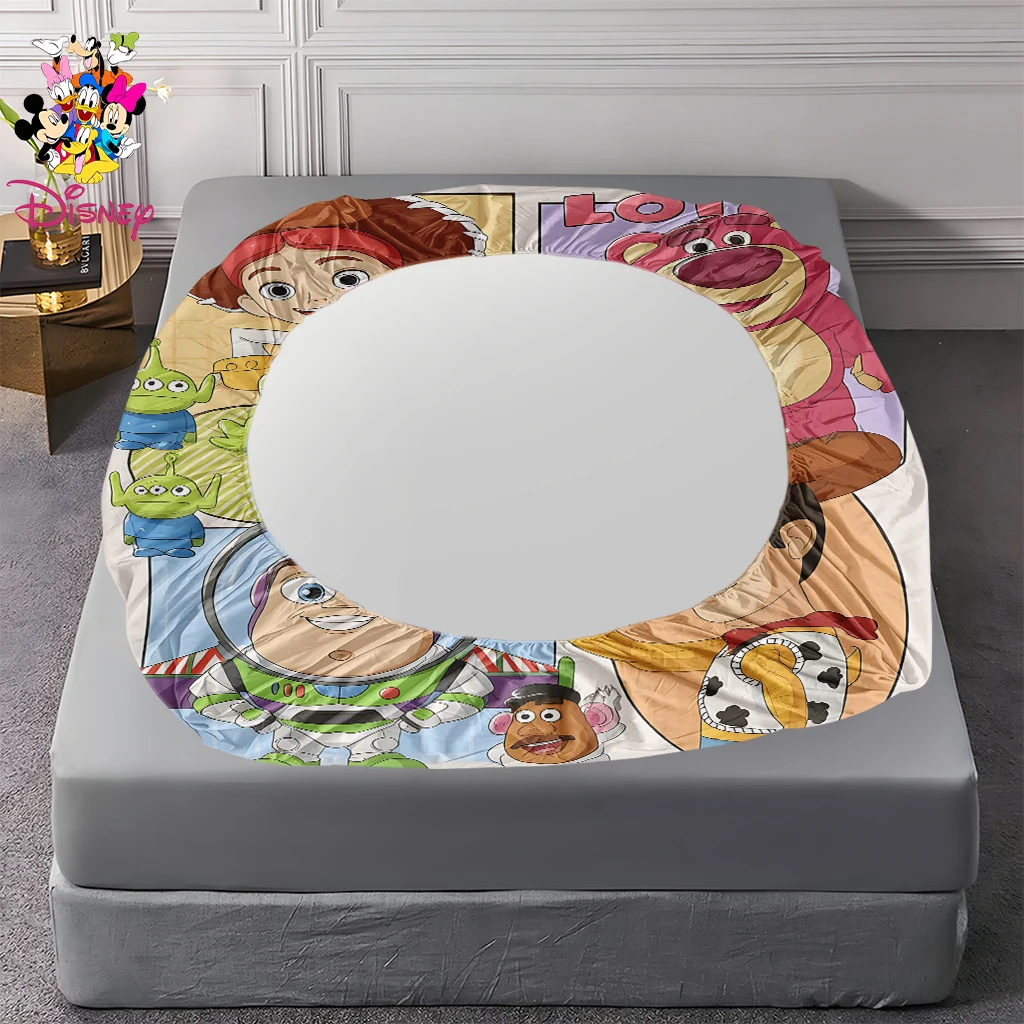 2/3 قطعة ديزني توي ستوري طقم ملاءات مريحة 100% بوليستر طباعة رقمية غرفة نوم احتفالية وديكور عنبر