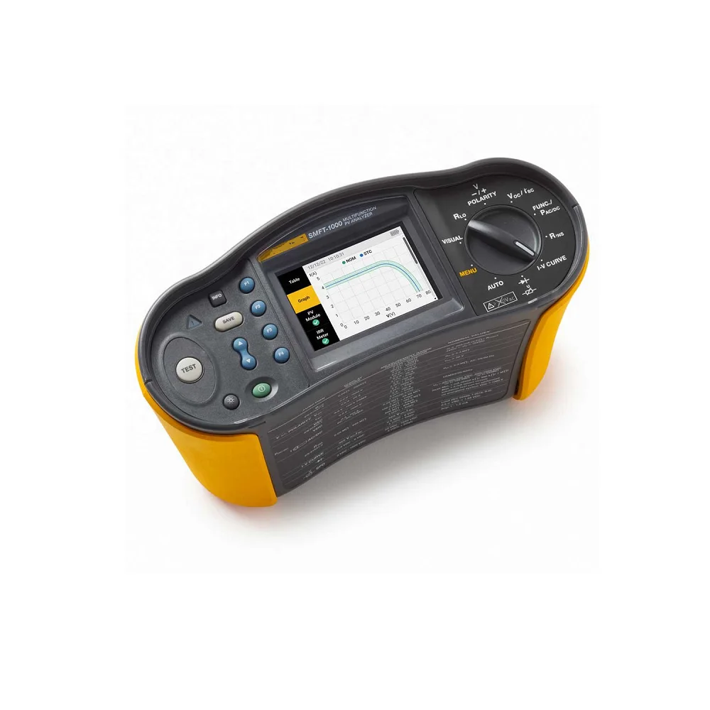 New and Original Flk SMFT-1000 Solar Tools Kit: Flk Multifunction PV Tester and Performance Analyzer, I-V Curve Tracer