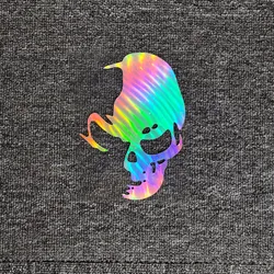 Car Stickers Skulls Ghost Devil Funny Reflective Decoration For Window Windshiled Bumper Trunk Motorcycles Laptop D2