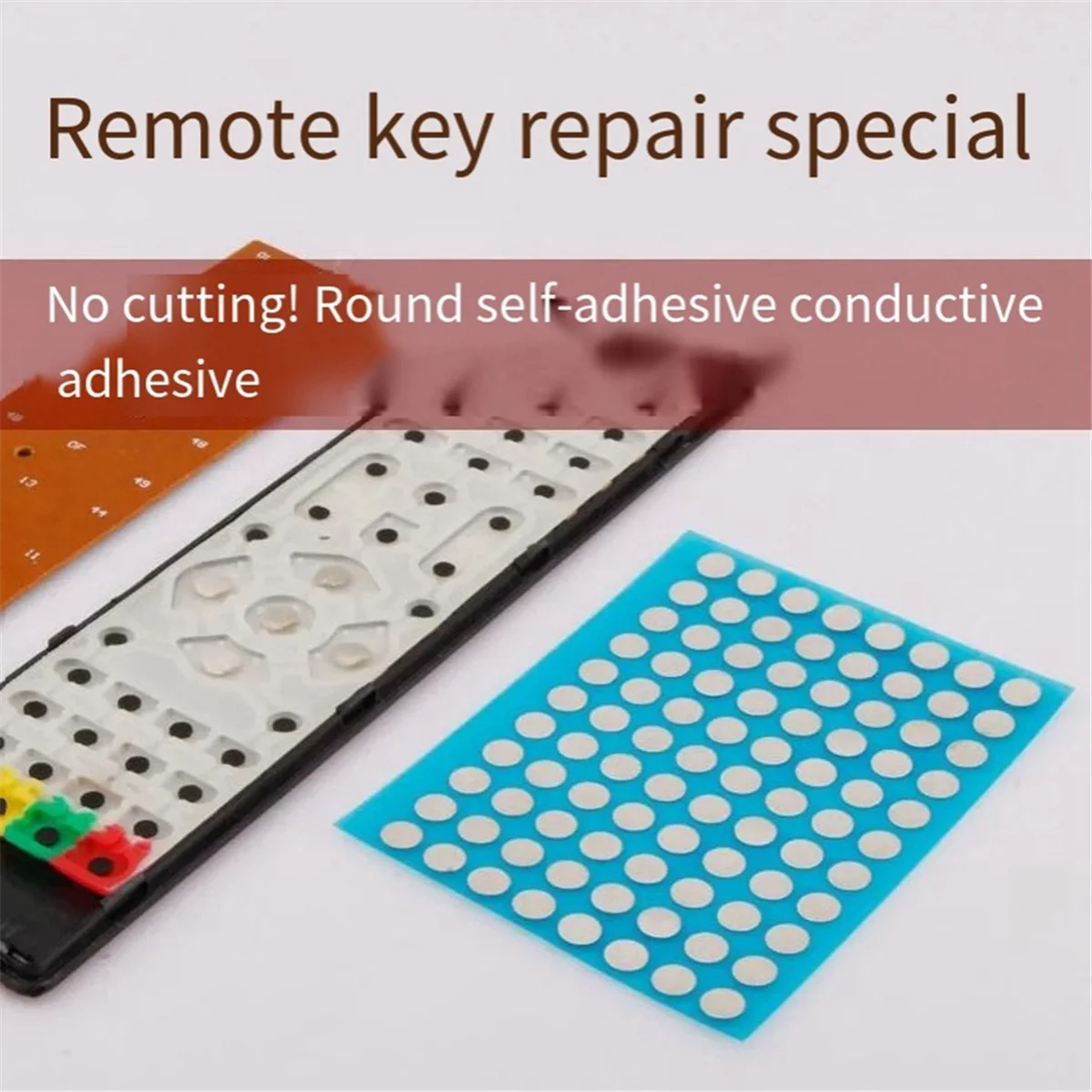 3.5mm Remote Control Button Repair Conductive Tape Patch Game Console Handle Button Contact Failure Repair Accessories K