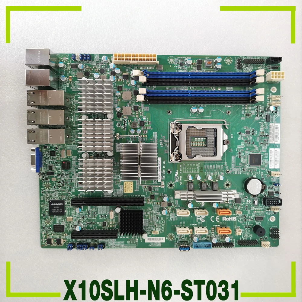 X11SRA For Supermicro Workstation Motherboard X10SLH-N6-ST031 X11SSZ-F X10SAT X11SSH-LN4F X11SAT-F X10SLM-F X10SAE