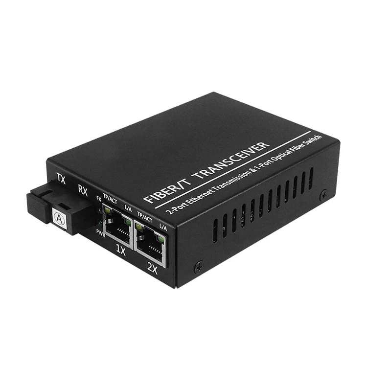 Media Converter 100/1000M SIngle-mode Single Fiber Optical Module SC Interface ; 20/40/80km; Gigabit Ethernet RJ45 2 Port SFP