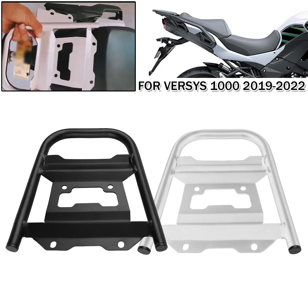 For KAWASAKI VERSYS 1000 Motorcycle Side Panniers Rack Frame Or Top Box Case Versys1000 2019-2024 Bracket Pannier Luggage Rack