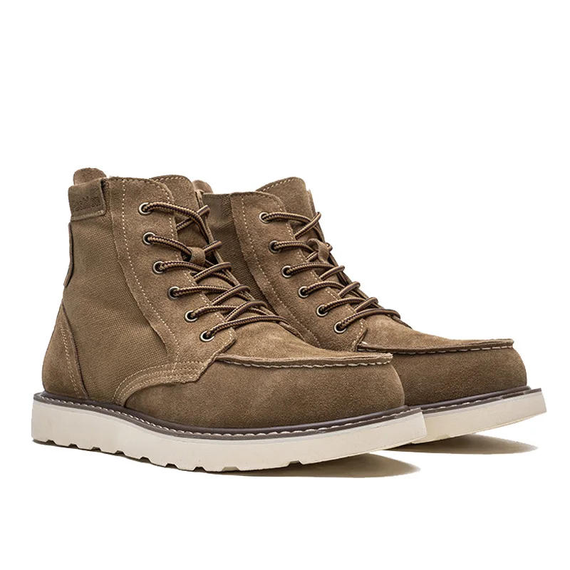 New Outdoor Men Hiking Shoes Waterproof Tactical Leather Hunting Boots Desert Camping Sneakers Ankle Men Trekking Casual Shoes