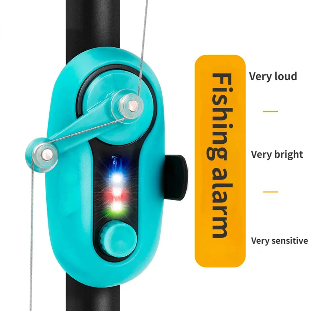Alarma de pesca con luz y sonido – Indicador picadura electrónico - imagen 5