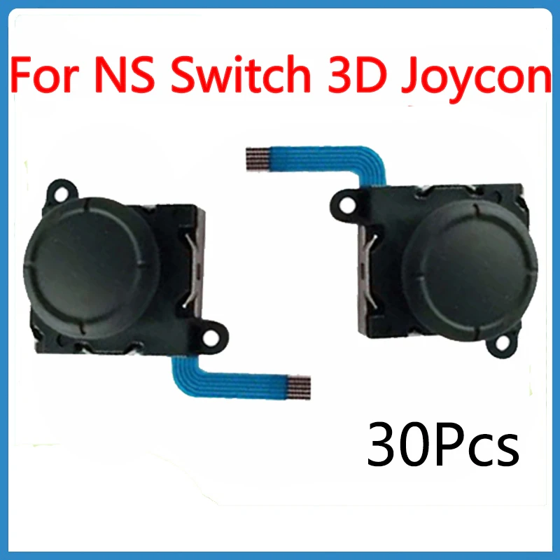 

30Pcs Original For Joystick 3D Para Nintendo Switch For Thumb Stick NS Switch Joycon Controller Replacement Analog Control Lever