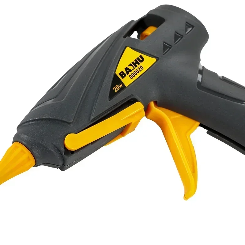 Imagem -05 - Pistola de Cola Quente da ue com Bastões de Cola de mm 20w Mini Armas Industriais Temperatura de Calor Doméstico Ferramenta de Reparo Termoelétrico