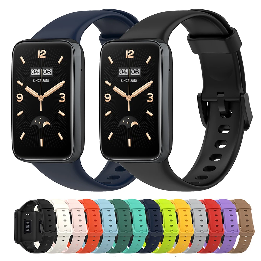 حزام TPU + حافظة واقية لسوار ساعة Xiaomi Mi Band 7 Pro