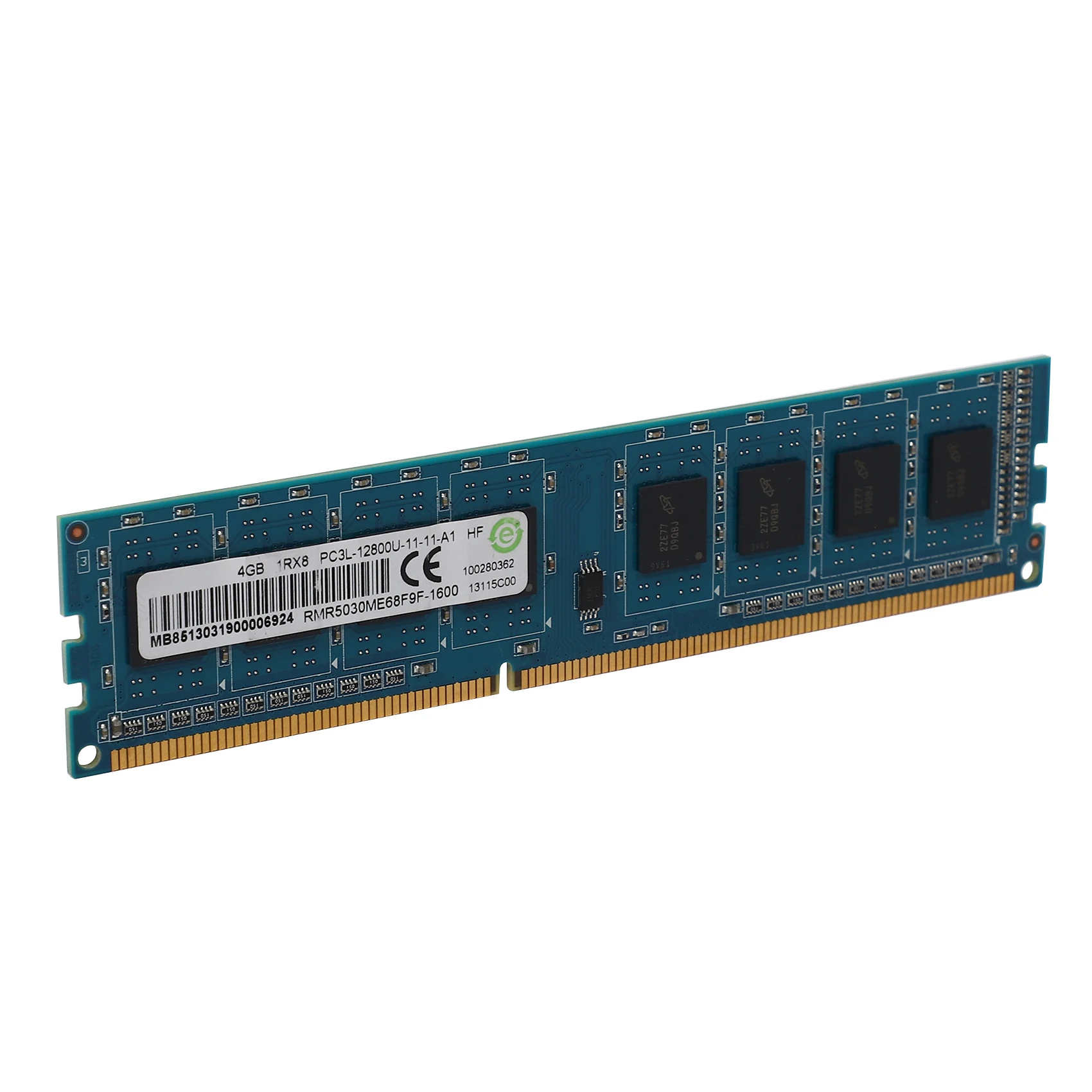 Pamięć stacjonarna DDR3 4 GB 1RX8 PC3L-12800U 1600 MHz 240 pinów 1,35 V CL11 DIMM Ram dla płyty głównej Intel AMD