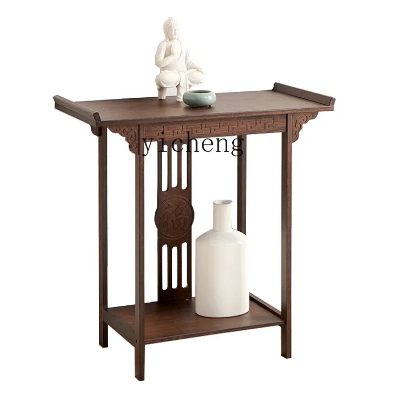 l3 offering table Buddhist platform household simple entrance incense case God of Wealth offering table offering table