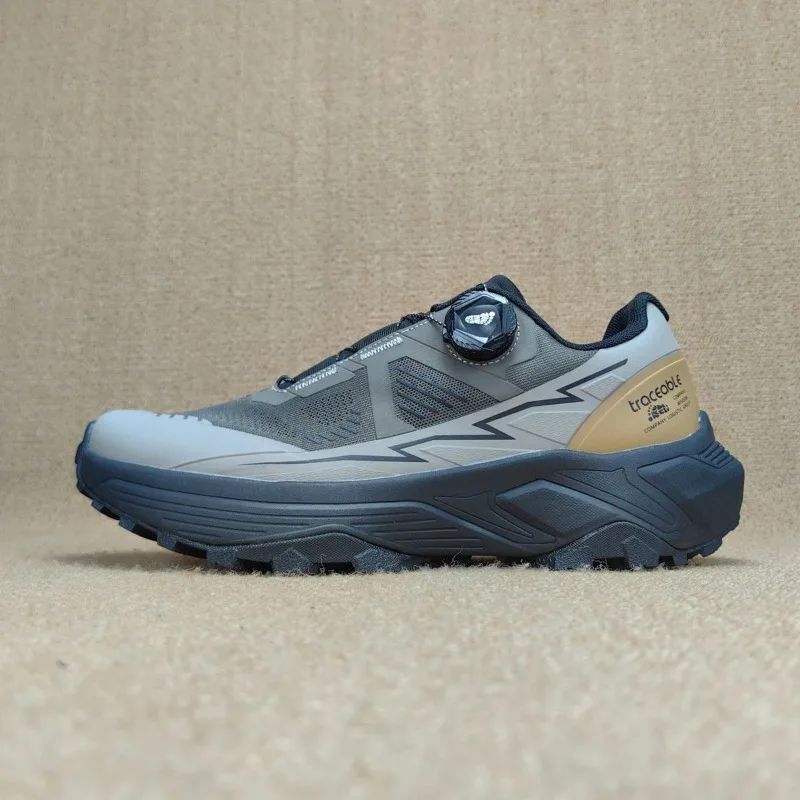 Original Brand Comfortable Breath Trekking Sneakers Designer Quick Lacing Outdoor Hiking Shoe Unisex Non-Slip Climbing Shoe