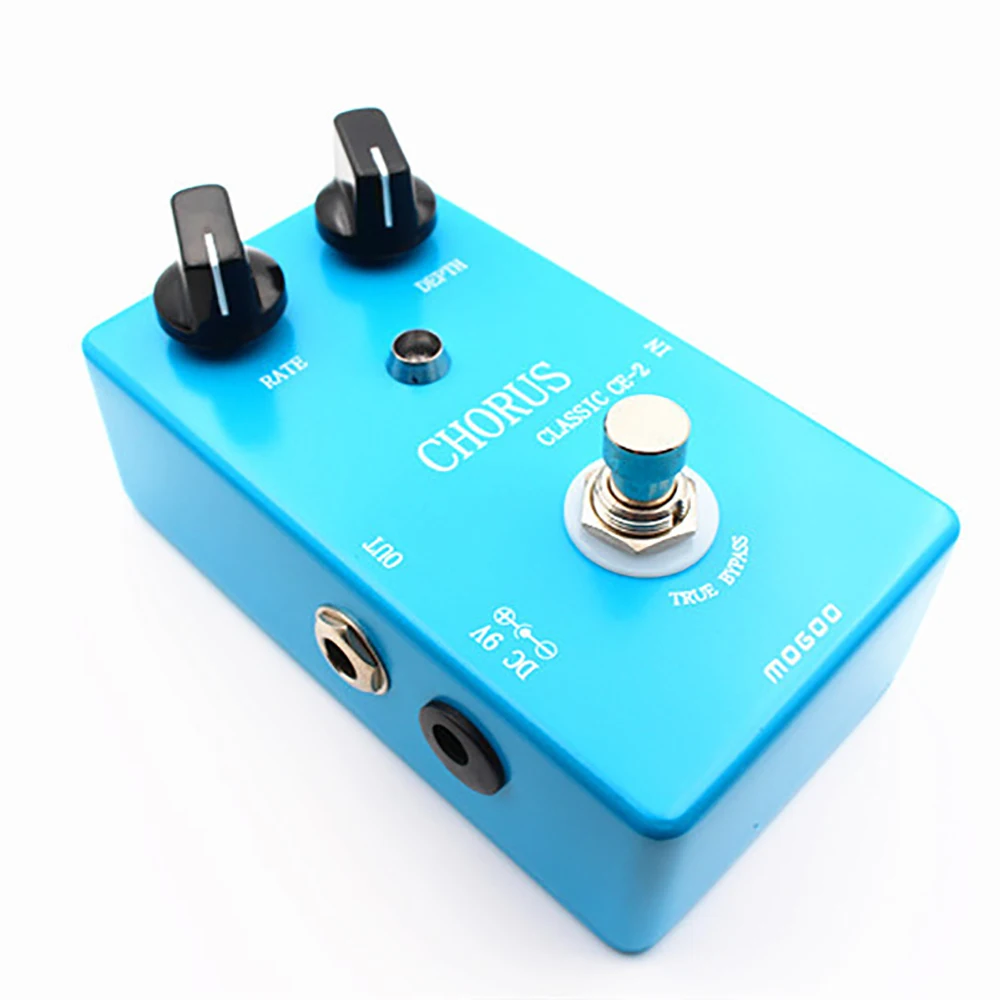 MOSKY CE2 CHORUS Guitar Effects Pedal Based Chorus True Bypass Effects Processors Guitars Acoustic Electric DJ Equipment