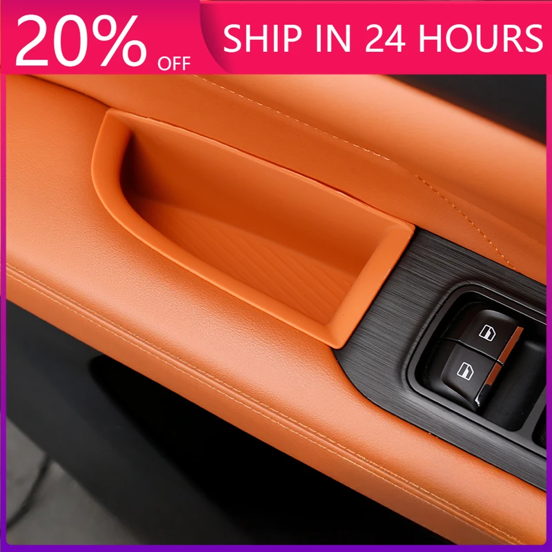 NEW For Great Wall Haval H9 2024 2025 Car Door Handle Storage Box Silicone Pad Dustproof Door Organzier Protective Mat Accessori